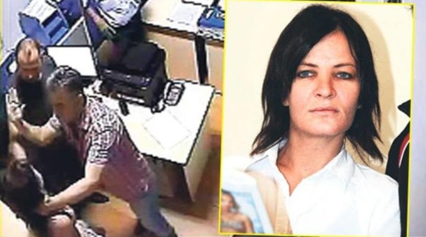 D&ouml;v&uuml;len kadına 8, polislere 1 yıl ceza