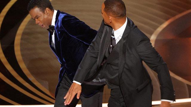 94. Oscar Ödüllerine Will Smith damga vurdu! Will Smith, Chris Rock'a tokat attı: Karımın adını ağzına alma