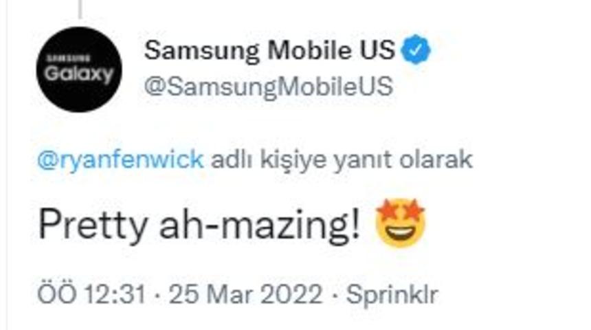 İlginç olay! Samsung "muhtemelen yanlışlıkla" rakibini övdü