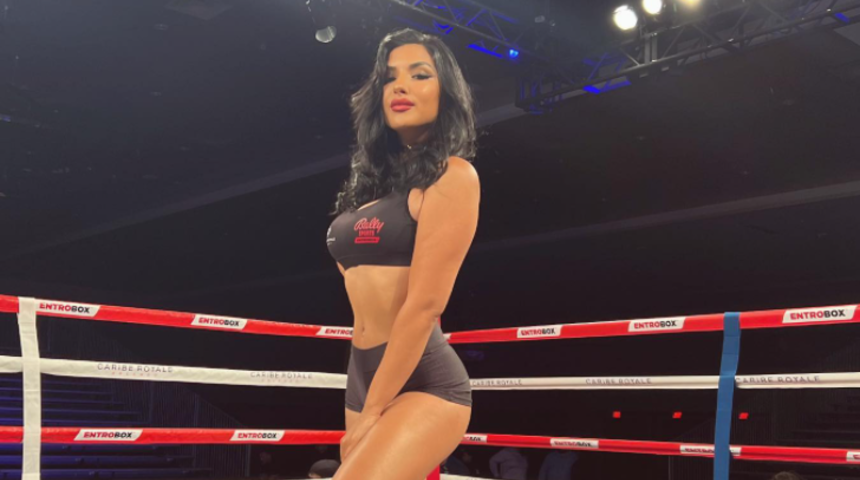 Ring hostesi Jiselle Arianne, Vladimir Putin’le dövüşmek istediğini söyledi! “Kesinlikle agresif olacağım”