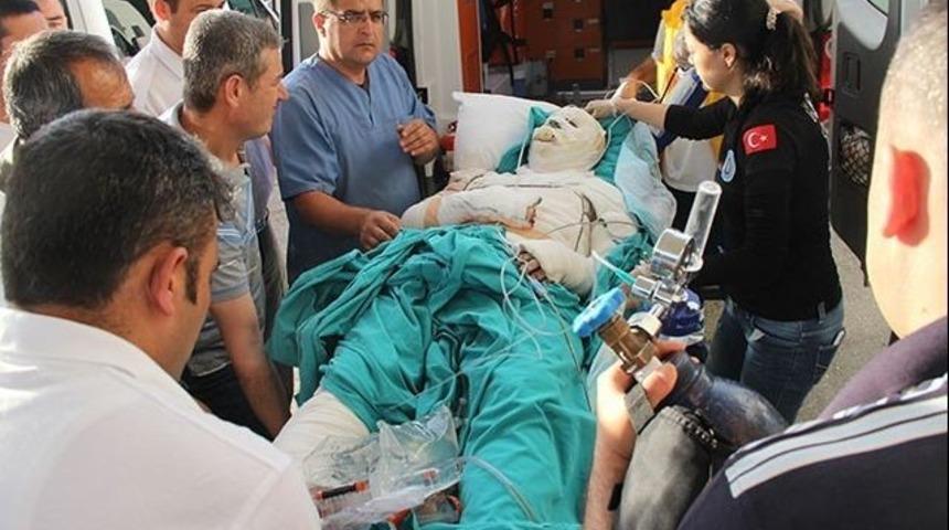 Atış poligonundaki patlamada bir kişi &ouml;ld&uuml;