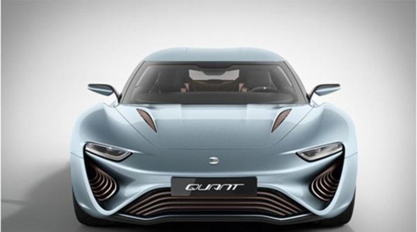 Tuzlu suyla çalışan elektrikli spor otomobil