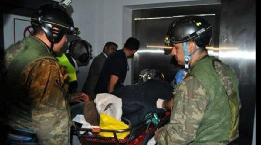 Donmak &uuml;zereyken kurtarıldı