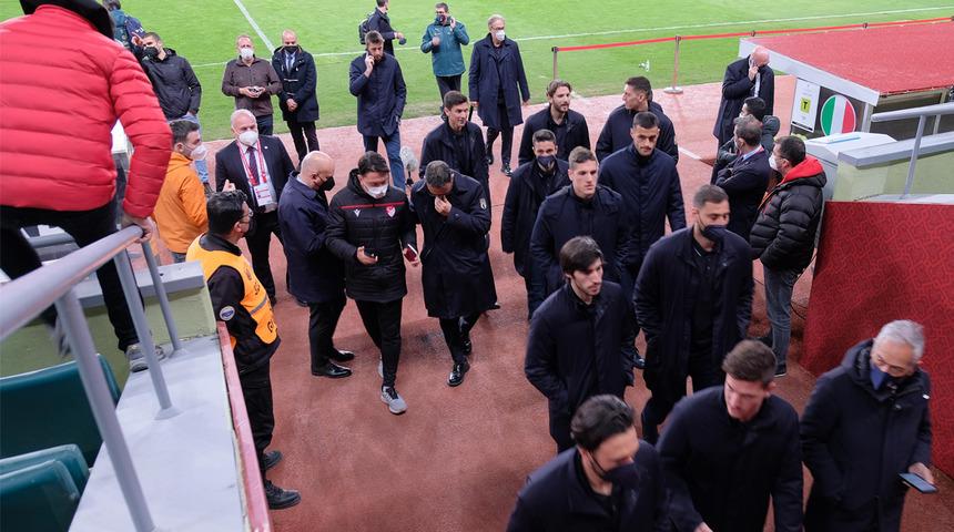 İtalya Milli Takımı, Konya'ya geldi