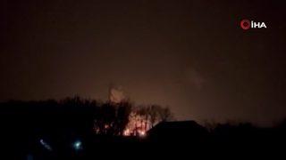 Rus ordusu, Ukrayna'nın Rivne bölgesinde petrol deposunu vurdu