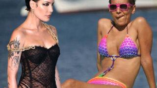 Halsey'in transparanını gören Demet Akalın: Bunlar kocalara yatakta ne giyiyor?