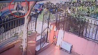 Saldırganlar kamerada