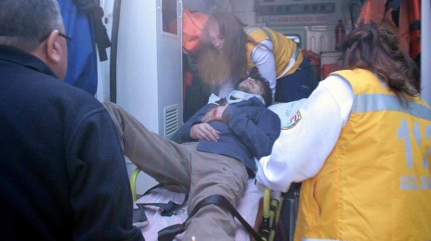 Ambulans şof&ouml;r&uuml; babanın en zor anı