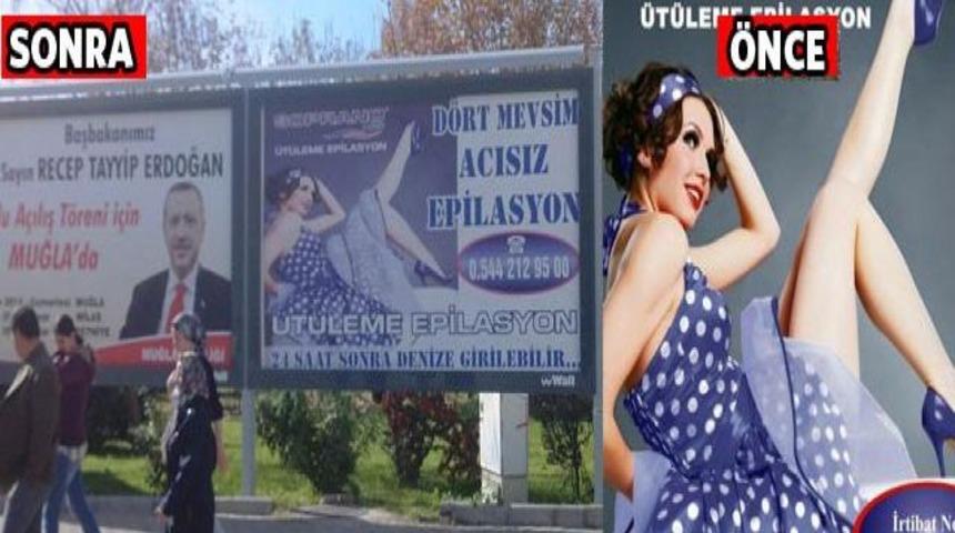 Muğla'da Başbakan öncesi 'etek boyu' tartışması