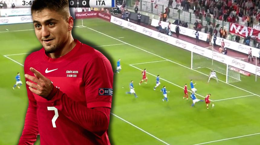 Son dakika: Cengiz Ünder'in golündeki detayı kimse fark etmedi! Rekor kırıyor...