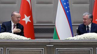 Son dakika: Cumhurbaşkanı Erdoğan'dan Özbekistan'da önemli açıklamalar