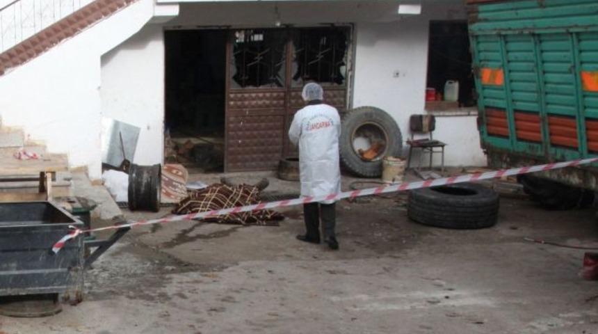 Lastikten ayrılan jant 1 kişiyi öldürdü