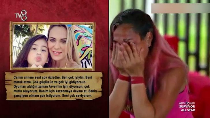 Evlat hasreti çeken Nagihan Karadere Survivor'da hüngür hüngür ağladı! 'Babası bilerek yapıyor' G3