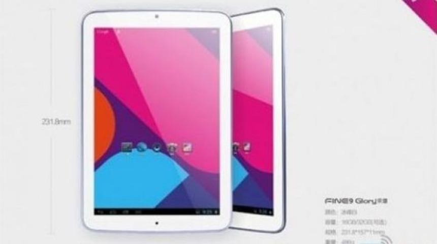 9 İnç Fine9 Glory tablet Satışta