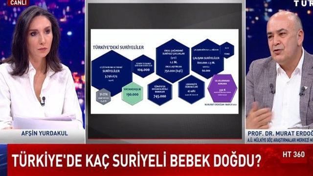 Türkiye'de kaç Suriyeli bebek doğdu? Çarpıcı sayıyı canlı yayında açıkladı