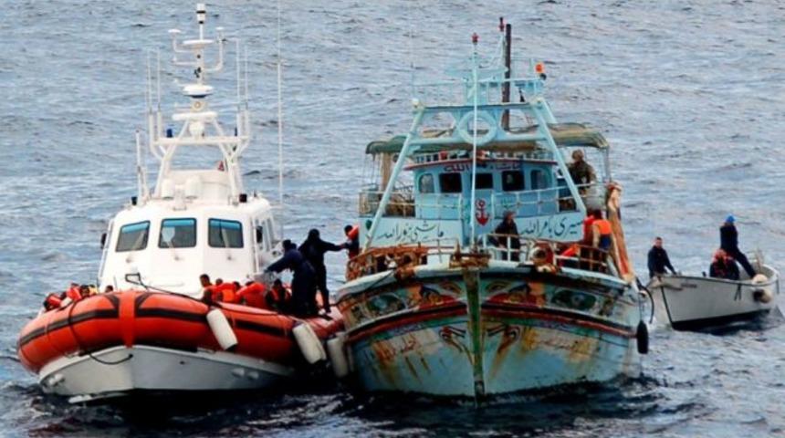 Suriyeliler boğulmaktan son anda kurtarıldı