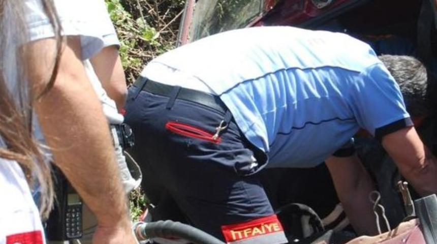 Otomobil uçuruma yuvarlandı: 1 ölü