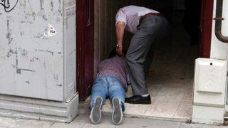 AK Parti il binasında şoke eden görüntü