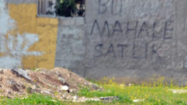 Çatışmalar nedeniyle ara verilmişti! Cono Aşireti'nin yaşadığı mahallede dikkat çeken satılık yazısı