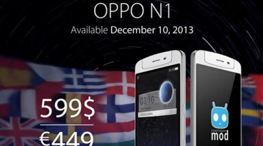 Oppo N1 uluslararası pazarda