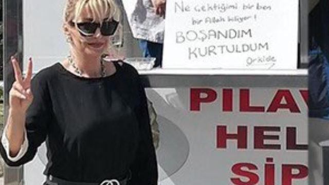 İzmirli siyasetçi boşanmasını lokma dökerek kutladı: Ne çektiğimi Allah biliyor