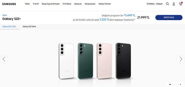 Samsung'dan Galaxy S22 serisine zam! İşte Galaxy S22, Galaxy S22+ ve Galaxy S22 Ultra'nın Türkiye'deki yeni fiyatları G2