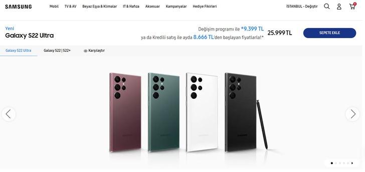 Samsung'dan Galaxy S22 serisine zam! İşte Galaxy S22, Galaxy S22+ ve Galaxy S22 Ultra'nın Türkiye'deki yeni fiyatları G4