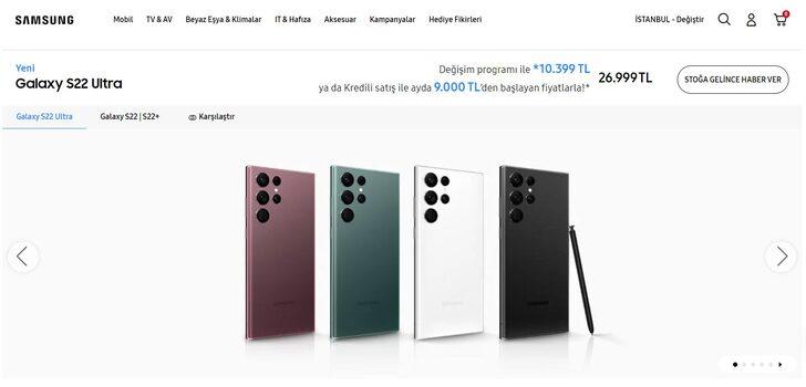Samsung'dan Galaxy S22 serisine zam! İşte Galaxy S22, Galaxy S22+ ve Galaxy S22 Ultra'nın Türkiye'deki yeni fiyatları G5