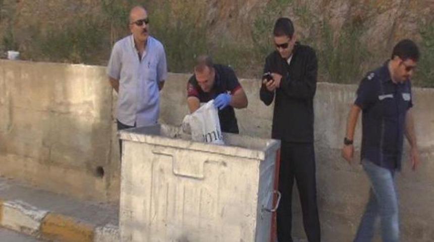 &Ccedil;&ouml;p konteynerinde bebek cesedi dehşeti