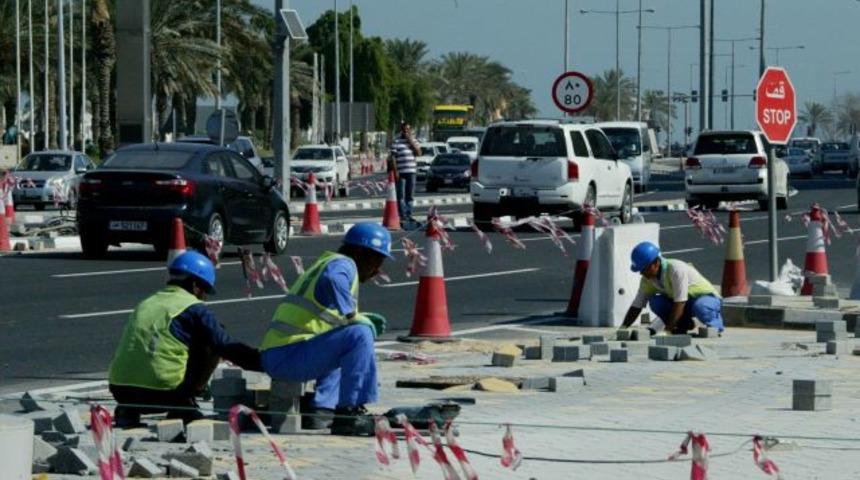 Dünya futbol şampiyonasına hazırlanan Doha şantiyeye çevrildi