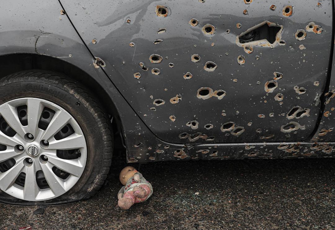 En yoğun &ccedil;atışmalar orada yaşanmıştı... Savaşın izleri b&ouml;yle g&ouml;r&uuml;nt&uuml;lendi! Y&uuml;rek yakan fotoğraflar