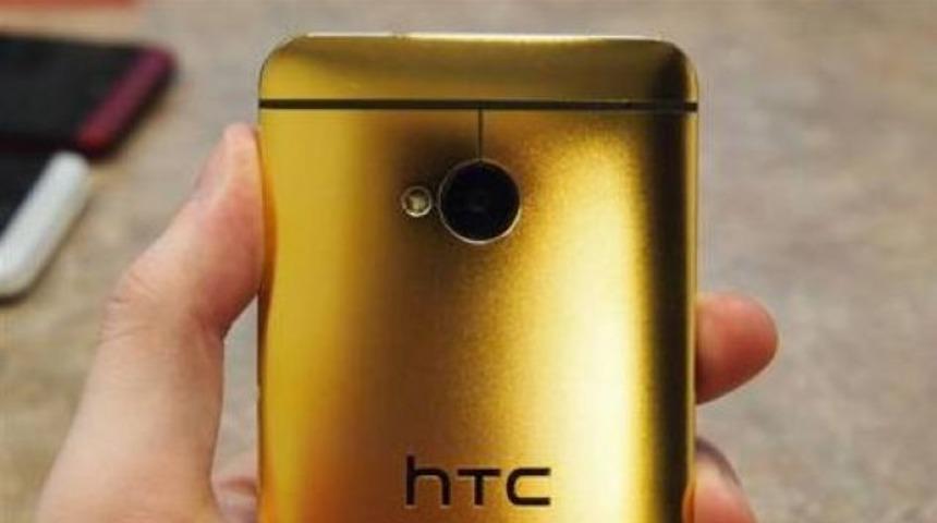 24 ayar HTC One görücüye çıktı