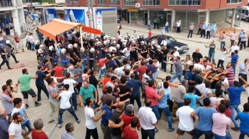 Hopa'da iftar gerginliği