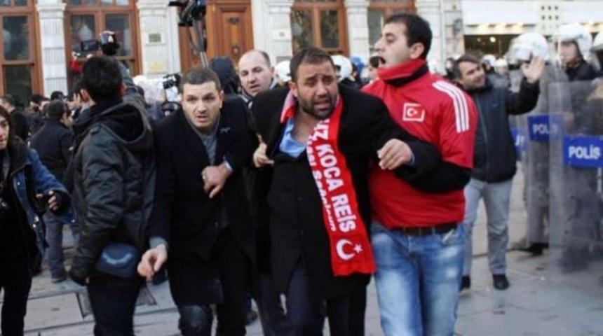Alperenler’e Taksim'de polisten gazlı müdahale