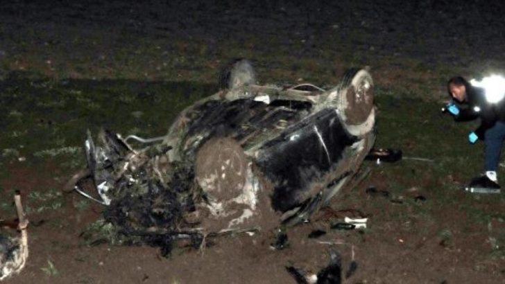 Eskişehir'de otomobil şarampole uçtu: 1 ölü, 1 yaralı