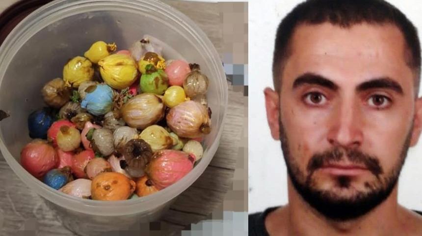 Midesinden 352 adet poşet içinde uyuşturucu çıktı