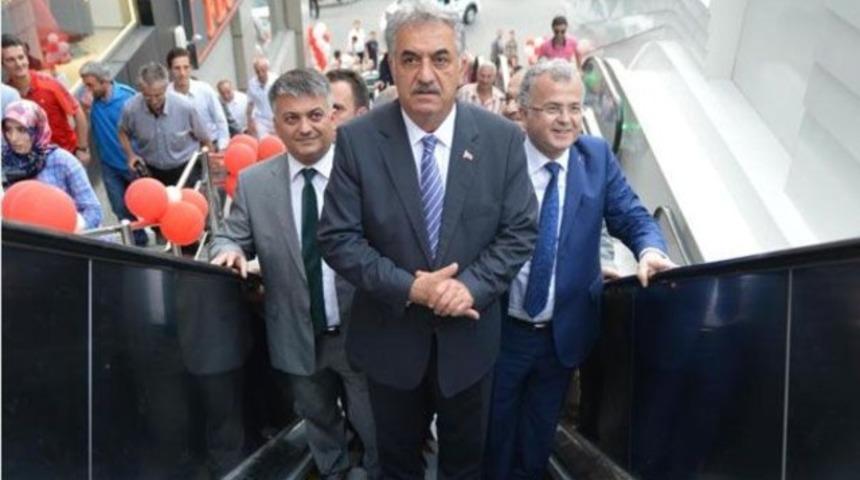 Rize'de yürüyen merdiven açılışı iptal oldu