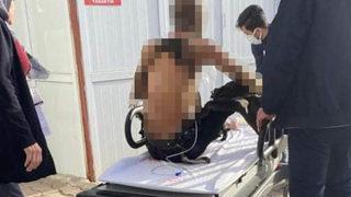 Herkesin gözü önünde korkunç olay! Üzerine benzin döküp kendini yaktı