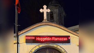 İstanbul Kadıköy'de bulunan Rum Ortodoks Kilisesi Ramazan ayını kutladı