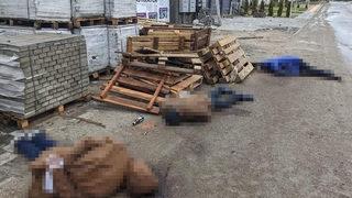 Ukraynalı yetkili korkunç fotoğrafı paylaştı! Bu insanlar asker değildi, elleri arkadan bağlanarak...