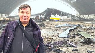 Dünyanın en büyük uçağıydı! Pilotu, Antonov AN-225 Mriya'nın enkazını görüntüledi