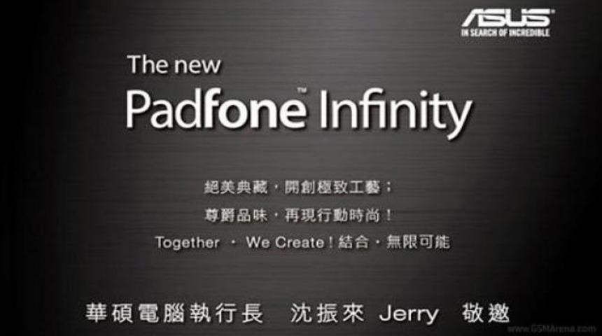 ASUS PadFone Infinity 17 Eyl&uuml;l'de 