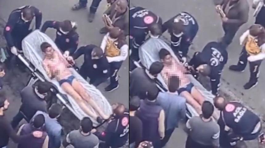 Tiner atölyesinde korkunç olay! Vücudunun yüzde 40'ı yandı