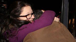 Mustafa Balbay kızına böyle kavuştu