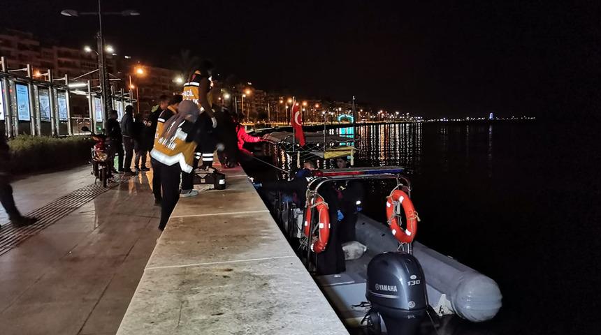G&ouml;ren ekipleri aradı! İzmir&rsquo;de denizde ceset bulundu