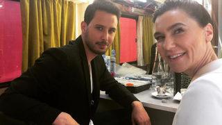 Oyuncu Tuan Tunalı köpek sevmek isterken yüzünden ısırıldı