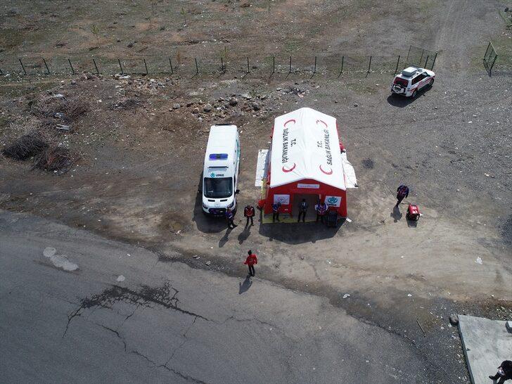 Bingöl'de UMKE, olası afetlerde kuracağı çadırlarda acil servis hizmeti sunacak G3