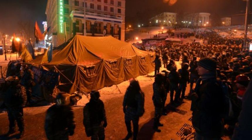 ‘Euro Meydan’a polis müdahalesi