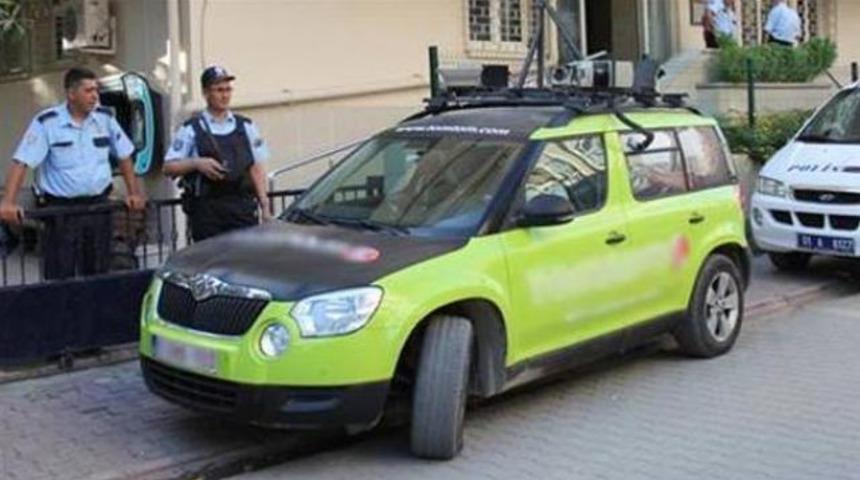 Kameralı ara&ccedil; panik yarattı