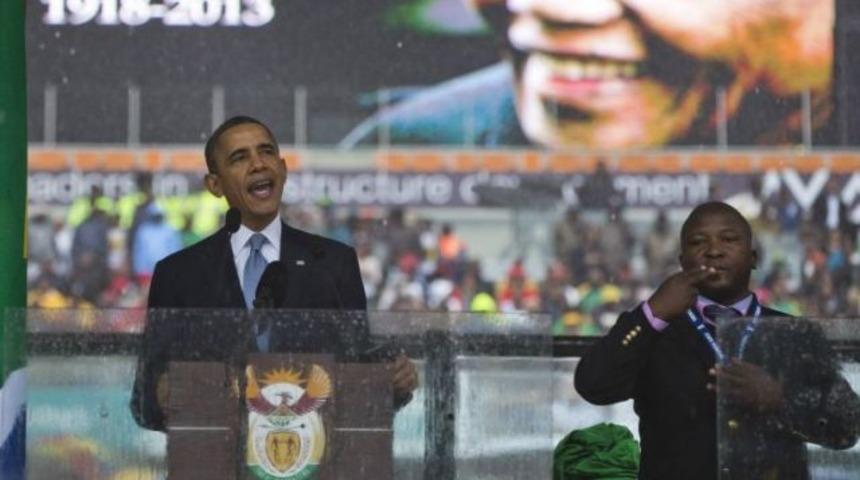 Mandela'yı anma töreninde işaret dili anlatımı sahte miydi?